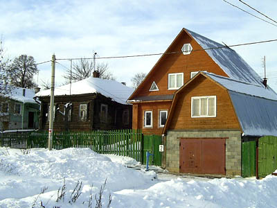 Isba, maison russe