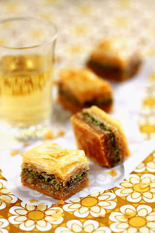 Baklavas végans