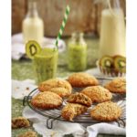Biscuits « à goutte » à la farine de blé complète et smoothie kiwi-avoine