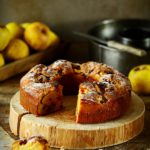 Gâteau norvégien aux pommes acides et aux airelles