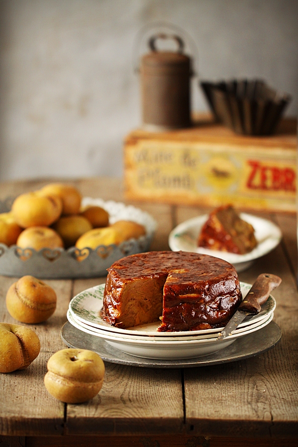 Fondant à la pomme « patte de loup » et au beurre salé
