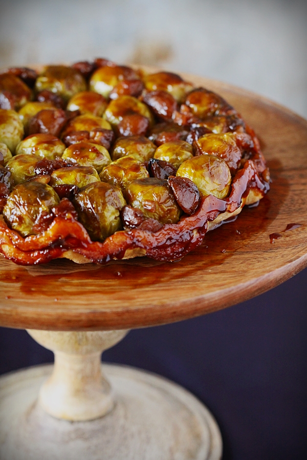 Tarte Tatin aux choux de Bruxelles
